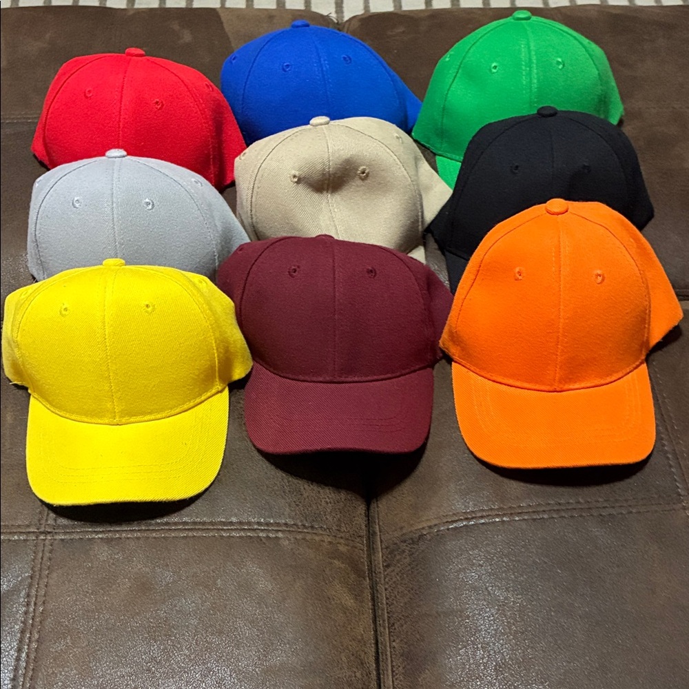 Baby Baseball Caps (lot of 9)